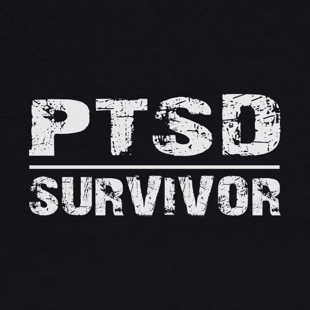 PTSD Survivor Premium T-Shirt Model B by SheepDog